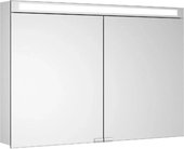Зеркальный шкаф Keuco Royal E-One, 1000x700x141мм, 2 дверцы, с подсветкой, настенный 44303 171301