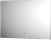 Зеркало с фацетом Defesto Glow 70x50, LED подсветка, ИК-выключатель, нейтральный белый свет DF 2504RH