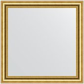 Зеркало Evoform Definite 760x760 в багетной раме 67мм, состаренное золото BY 1031