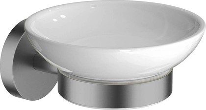 Мыльница Aquatek Бетта настенная, оружейная сталь AQ4603BGM