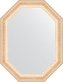 Зеркало Evoform Polygon 650x850 в багетной раме 82мм, старый гипс BY 7143