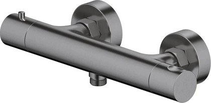 Термостат для душа Aquatek Европа, оружейная сталь AQ1363BGM
