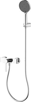 Смеситель для душа AQUAme Asti, душевой набор 3jet, хром AQM6413CR