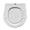 Крышка-сиденье для унитаза Aquatek Лея AQ1199-00, AQ1199T-00, SoftClose, QuickRelease, белая AQ0199-00