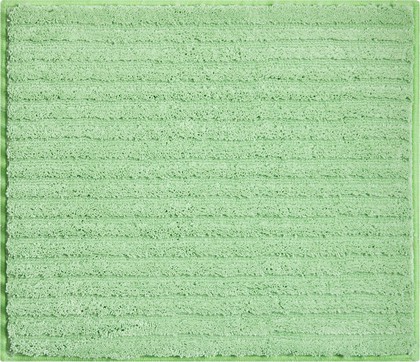 Коврик для ванной Grund Riffle, 50x60см, полиэстер, зелёный 4001.76.6165