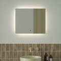 Зеркало с фацетом Defesto Glow 60x50, LED подсветка, ИК-выключатель, нейтральный белый свет DF 2503RH