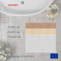 Коврик для ванной Spirella Monterey 55x65см, белый 1019186