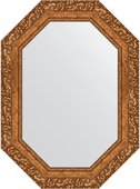 Зеркало Evoform Polygon 550x750 в багетной раме 85мм, виньетка бронзовая BY 7145