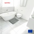 Коврик для ванной Spirella Brizzolo 55x65см, акрил, серый 1016793