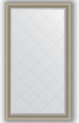 Зеркало Evoform Exclusive-G 960x1710 с гравировкой, в багетной раме 88мм, хамелеон BY 4407