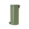 Бак для мусора Brabantia Newicon, 30л, с педалью, зеленый мох 114304