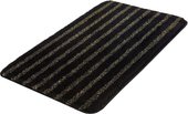 Коврик для ванной Kleine Wolke Glory Schwarz-Gold, 60x100см, полиакрил, чёрный, золото 9111919360