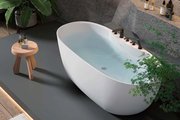 Ванна акриловая Aquatek Аполо 170x78, отдельностоящая, слив, ножки, белый глянцевый AQ-1155778