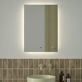 Зеркало с фацетом Defesto Glow 50x70, LED подсветка, ИК-выключатель, нейтральный белый свет DF 2504R