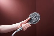 Ручной душ Hansgrohe Alive Select S 125 3jet EcoSmart, шлифованный чёрный хром 24511340