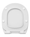 Сиденье для унитаза Haro Tablas Slim, быстросъёмное, микролифт, белое 540784