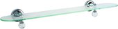 Полка для ванной TW Crystal 60см, с кристаллом swarovski, хром TWCR118cr-sw