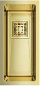 Кухонная мойка Omoikiri Akisame 20-U-LG, без крыла, золото 4993091