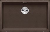 Кухонная мойка Blanco Subline 700-U, отводная арматура, кофе 523451