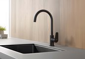 Смеситель для кухни Aquatek Бетта, чёрный матовый AQ1182MB