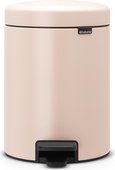 Ведро для мусора с педалью Brabantia Newicon, 5л, чайная роза 112508