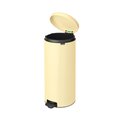 Мусорный бак с педалью Brabantia NewIcon 30л, ванильно-жёлтый 233845