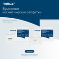 Салфетки косметические для лица Tellus FT1 Премиум, 21 упаковка по 100 штук, ультрамягкие 120380