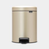 Мусорный бак с педалью Brabantia NewIcon 5л, шампань 304422