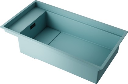 Кухонная мойка Omoikiri Kinaru Pro 86-U/I-AZ Artceramic, azur blue 4993028