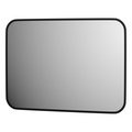 Зеркало прямоугольное Evoform Colora 500x700, с чёрной окантовкой BY 0434