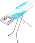 Гладильная доска Brabantia 124x38см B, Перья, c подставкой для парового утюга 346880