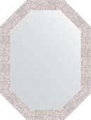Зеркало Evoform Polygon 620x820 в багетной раме 70мм, соты алюминий BY 7099
