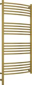 Полотенцесушитель электрический Сунержа Богема 3.0 выгнутая, 1200x600, МЭМ левый, состаренная латунь 051-5802-1260