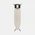 Гладильная доска Brabantia 124x38см B, с держателем для парового утюга, Denim Grey Джинсовый серый 236129