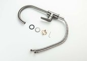 Смеситель для кухни Aquatek Бетта, оружейная сталь AQ1182BGM