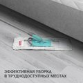 Швабра для пола Hausmann Professional Telescopic универсальная, с телескопической ручкой, 47x15см, микрофибра, пластик HM-49