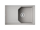 Кухонная мойка Omoikiri Yonaka-78-GR с крылом, leningrad grey 4993706