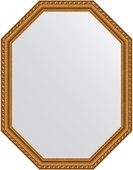 Зеркало Evoform Polygon 700x900 в багетной раме 61мм, золотой акведук BY 7060