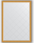 Зеркало Evoform Exclusive-G 1270x1820 с гравировкой, в багетной раме 67мм, состаренное золото BY 4474