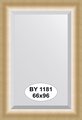 Зеркало Evoform Exclusive 660x960 с фацетом, в багетной раме 87мм, травлёное золото BY 1181