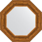 Зеркало Evoform Octagon 640x640 в багетной раме 99мм, травленая бронза BY 7366