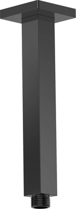 Держатель верхнего душа AQUAme Savona, потолочный, чёрный матовый AQM8705MB