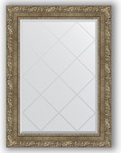 Зеркало Evoform Exclusive-G 650x870 с гравировкой, в багетной раме 85мм, виньетка античная латунь BY 4102