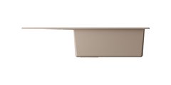 Кухонная мойка Omoikiri Sumi 86-SA с крылом, tetogranit, бежевый 4993648