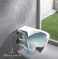 Унитаз подвесной Villeroy & Boch Avento, безободковый, сидение Soft Close 5656HR01