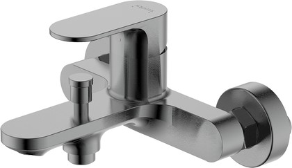 Смеситель для ванны Aquatek Альфа, оружейная сталь AQ1940BGM