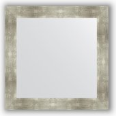 Зеркало Evoform Definite 800x800 в багетной раме 90мм, алюминий BY 3250
