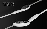 Душевая лейка RAV Slezak, 3+1jet, чёрный матовый PS0019CMAT