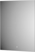 Зеркало с фацетом Defesto Glow 60x80, LED подсветка, сенсорный выключатель, нейтральный белый свет DF 2507S