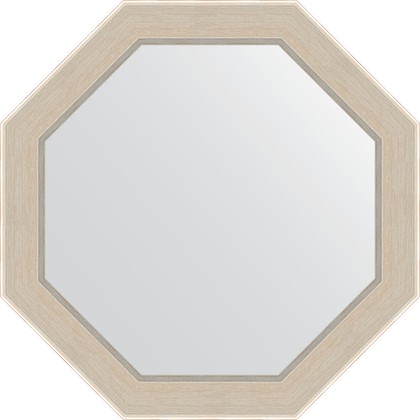 Зеркало Evoform Octagon 490x490 в багетной раме 52мм, травленое серебро BY 3871